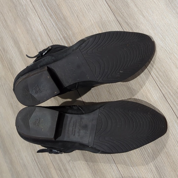 Aqua Collège Black Suede Laura Boot Size 8 - Picture 4 of 5